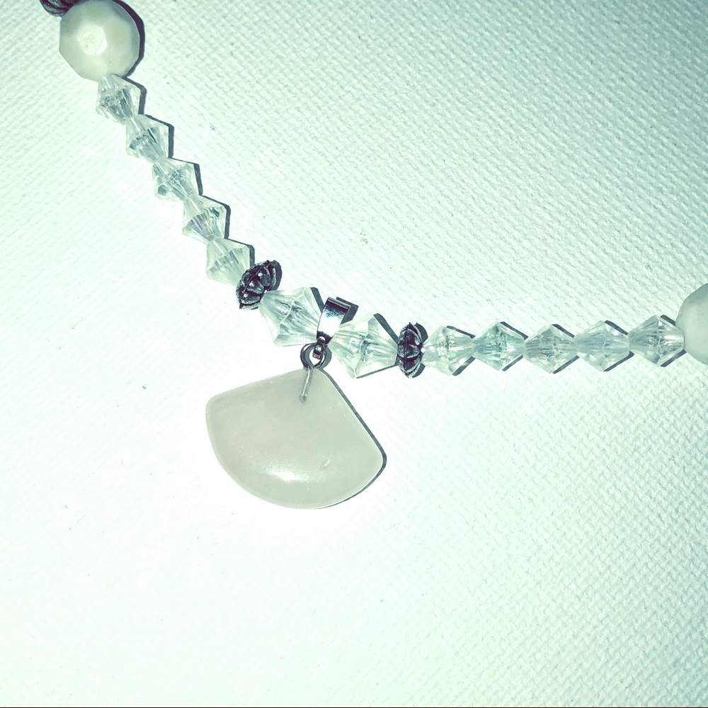 ➰Handmade RoseQuartz Chocker - Picture 4 of 4